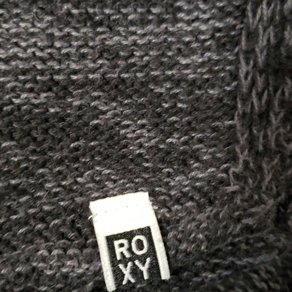 💗Roxy dark gray hoodie sweater xs - Picture 4 of 5